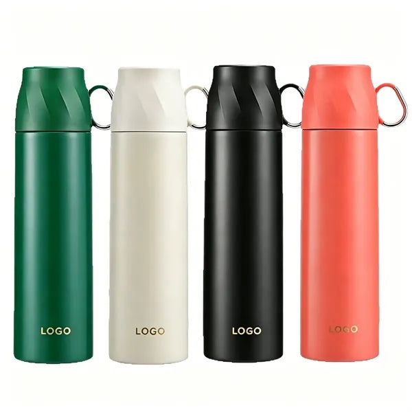 17oz Golf Course Insulated Bottle with Cup Lid