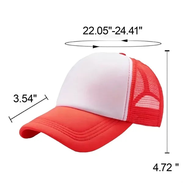 Polyester Foam Mesh Snapback Trucker Hat
