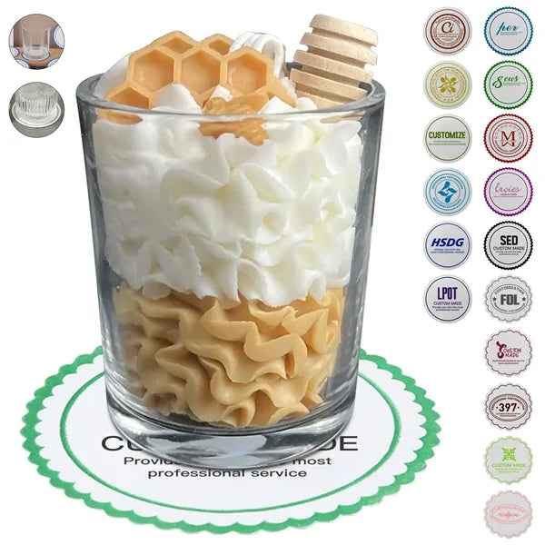 4" Round Multi-ply Cellulose Coaster