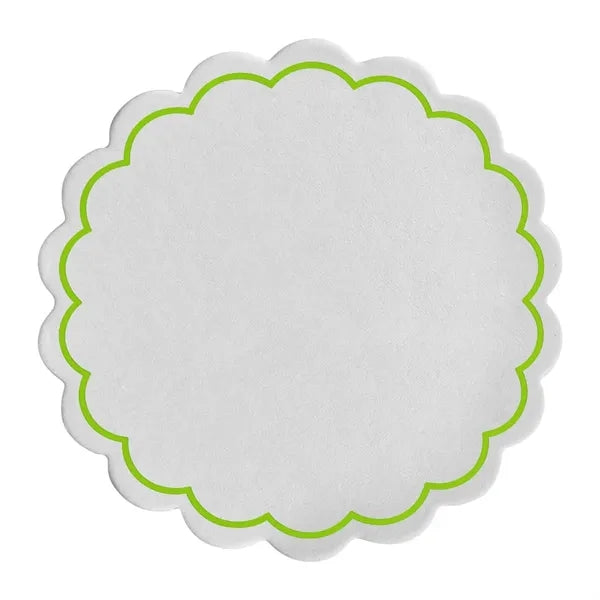 4" Round Multi-ply Cellulose Coaster