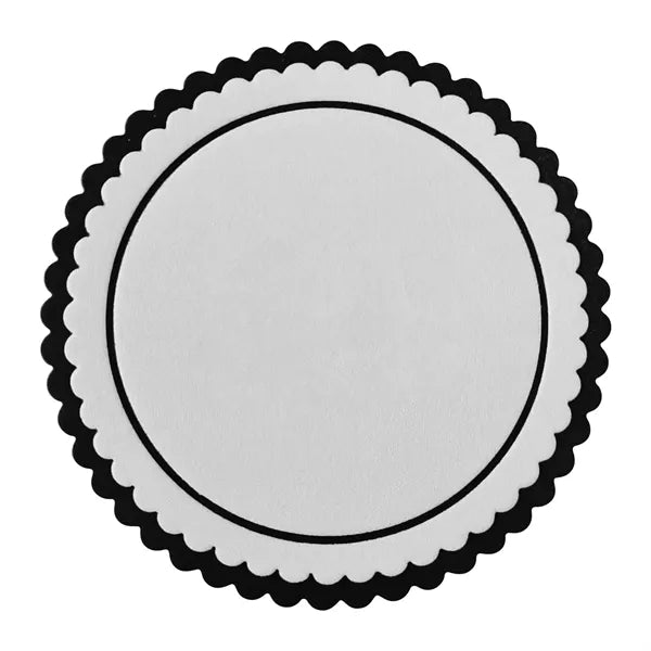 4" Round Multi-ply Cellulose Coaster