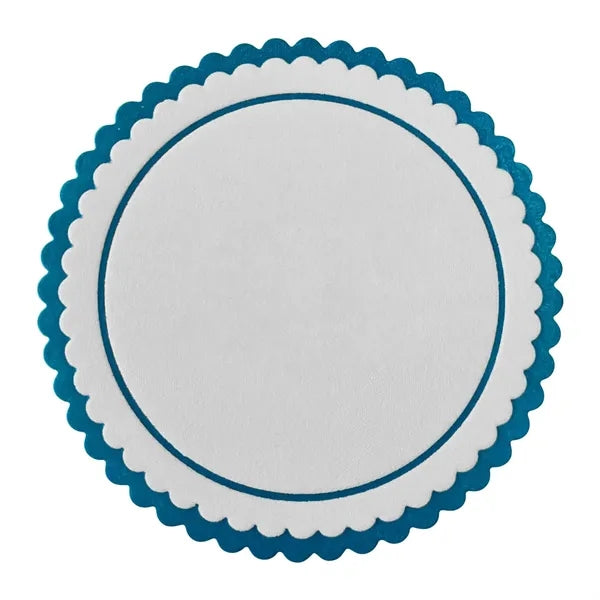4" Round Multi-ply Cellulose Coaster