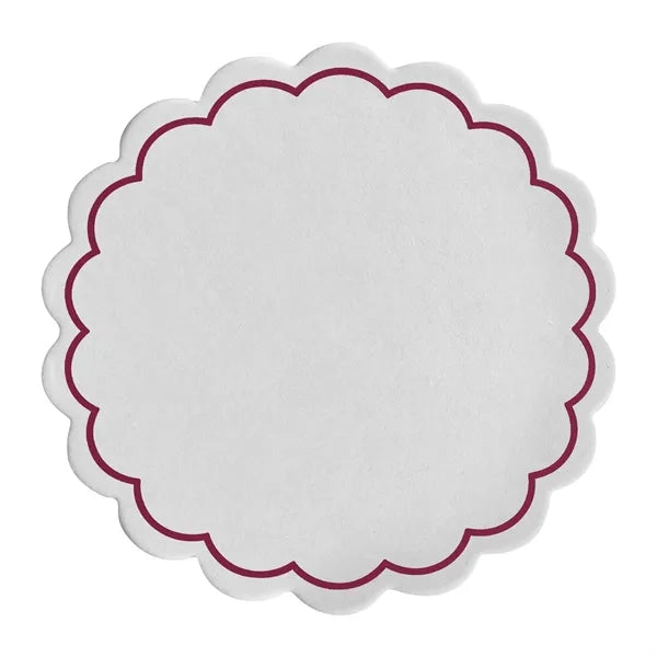 4" Round Multi-ply Cellulose Coaster