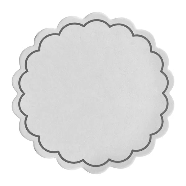 4" Round Multi-ply Cellulose Coaster