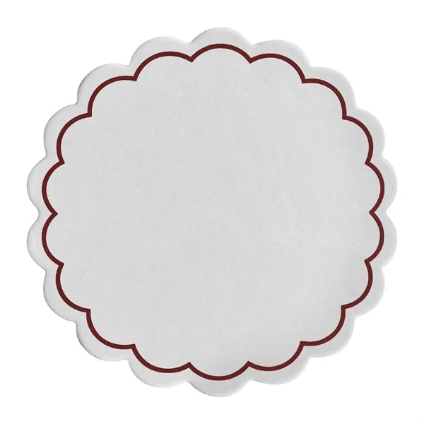 4" Round Multi-ply Cellulose Coaster