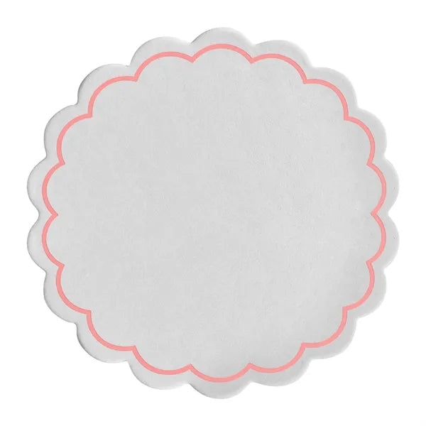 4" Round Multi-ply Cellulose Coaster