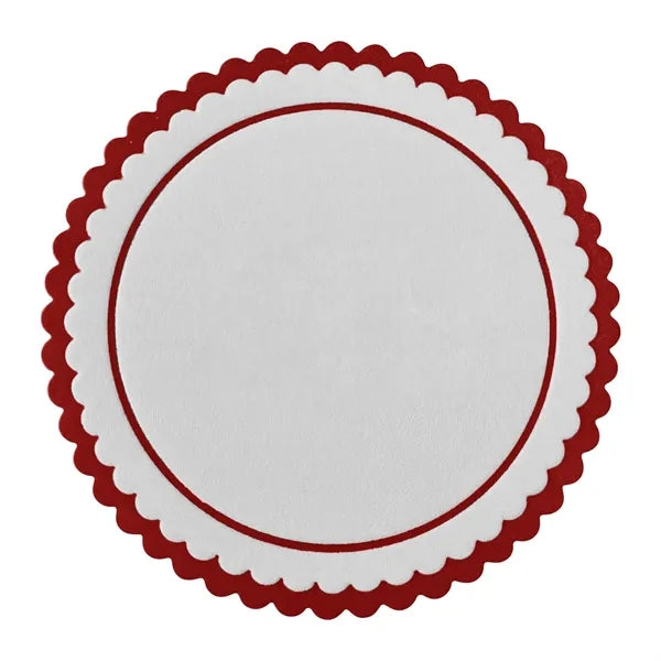 4" Round Multi-ply Cellulose Coaster