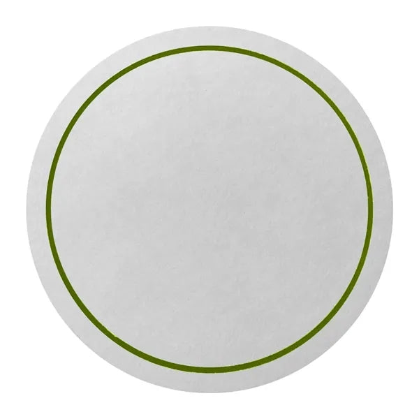 4" Round Multi-ply Cellulose Coaster
