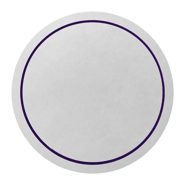 4" Round Multi-ply Cellulose Coaster