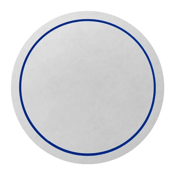 4" Round Multi-ply Cellulose Coaster