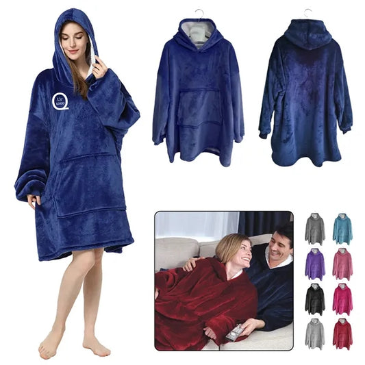 Oversized Hoodie Winter Pajamas
