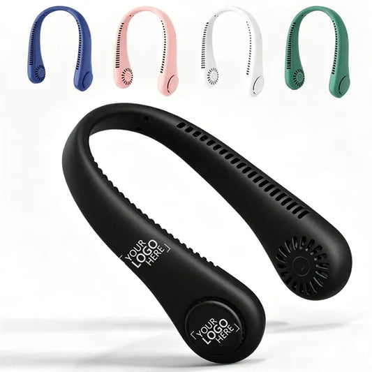 Plastic Rechargeable Bladeless Wearable Neck Fan