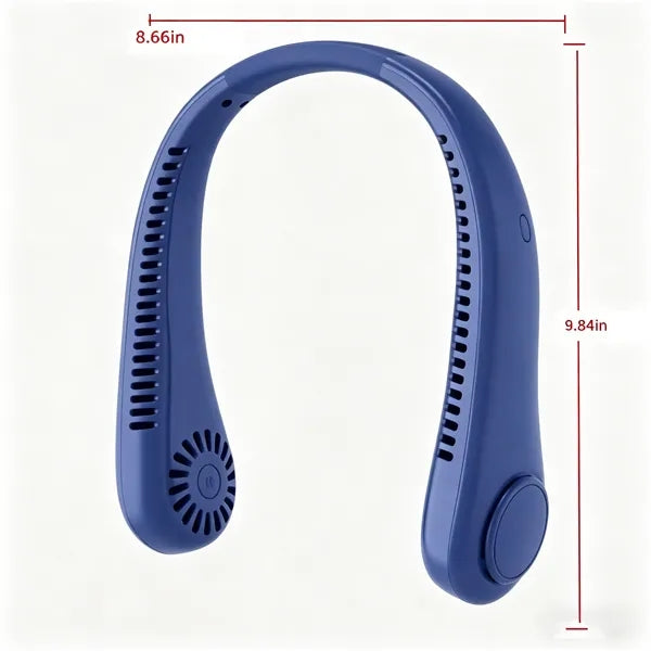 Plastic Rechargeable Bladeless Wearable Neck Fan