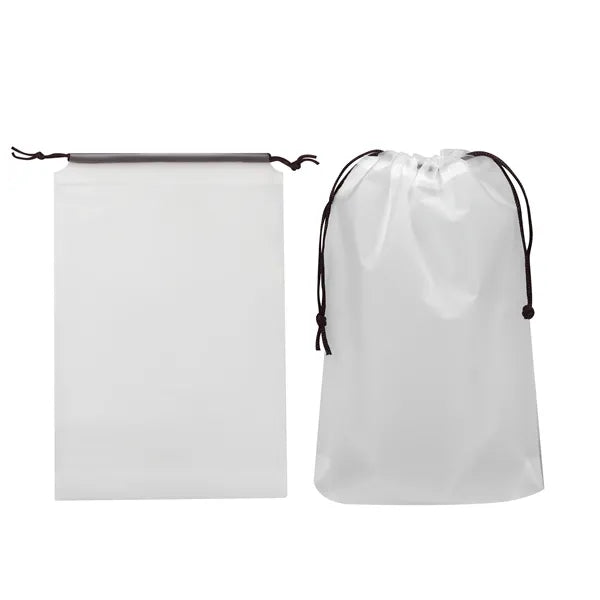 Frosted EVA Small Drawstring Bag 10"x7"