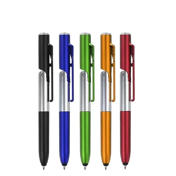 Foldable 4-in-1 Multifunction LED Capacitive Pen