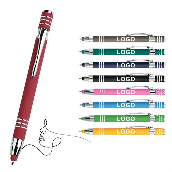2-in-1 Capacitive Touch Screen School Writing Ballpoint Pen