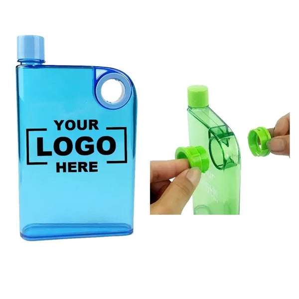 Portable Flat Water Bottle for Cycling
