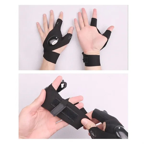 Finger Flashlight Gloves