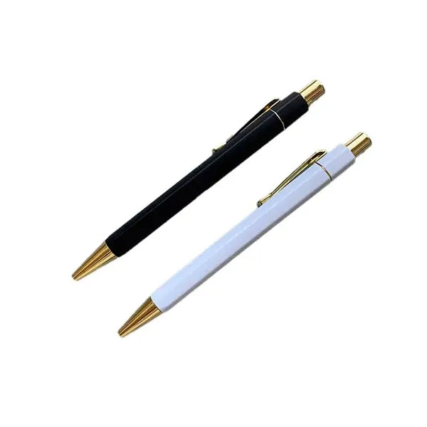 Macaron colored hexagonal ballpoint pen