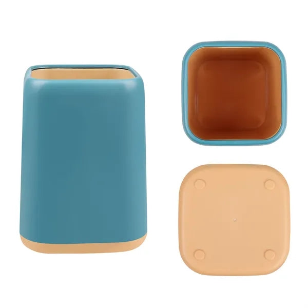 Plastic Two Tone Desk Pen Holder