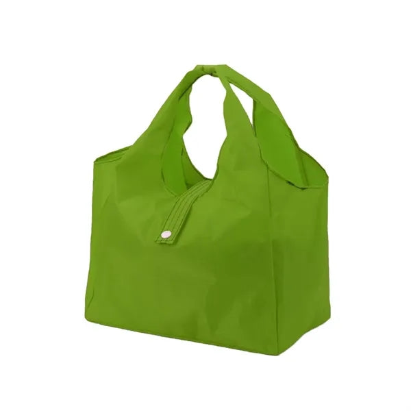 13 1/2" Foldable Oxford Cloth Button Closure Handle Bag