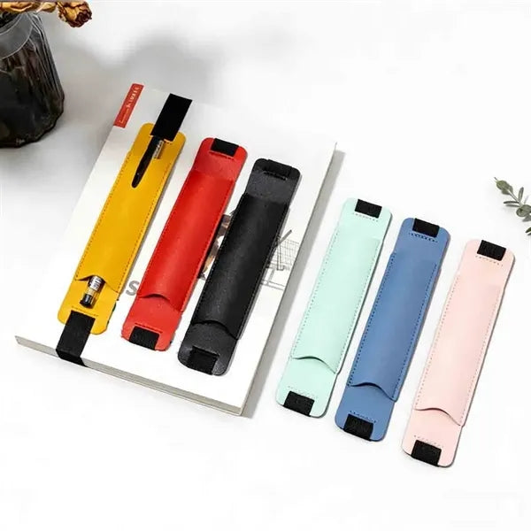 Elastic Strap Anti-Loss Pen Holder Sleeve