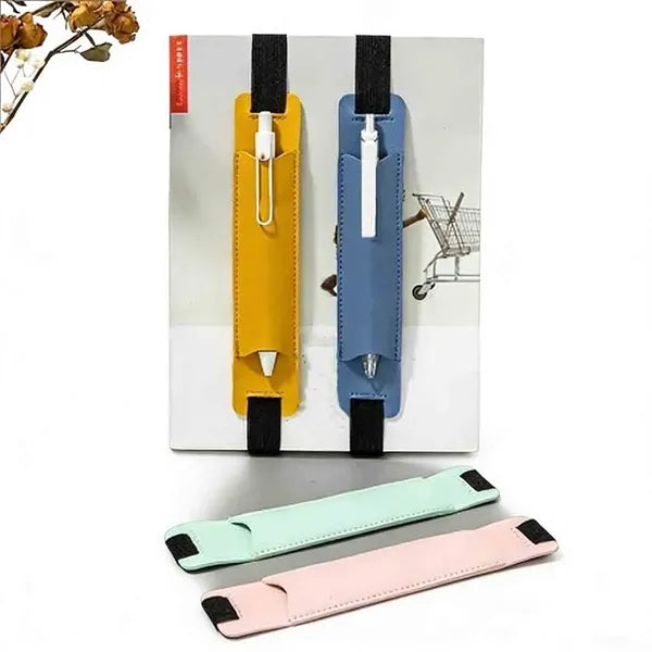 Elastic Strap Anti-Loss Pen Holder Sleeve