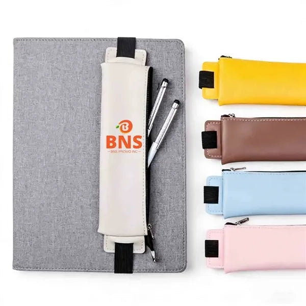 Elastic Strap Anti-Loss Pencil Case Sleeve