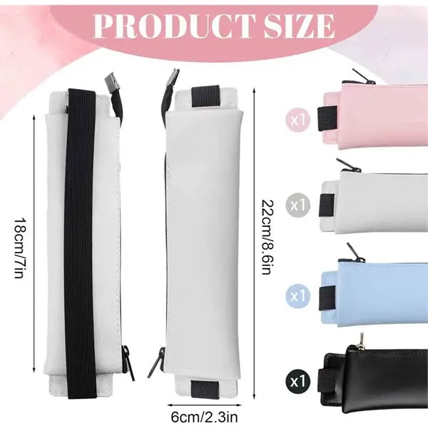 Elastic Strap Anti-Loss Pencil Case Sleeve
