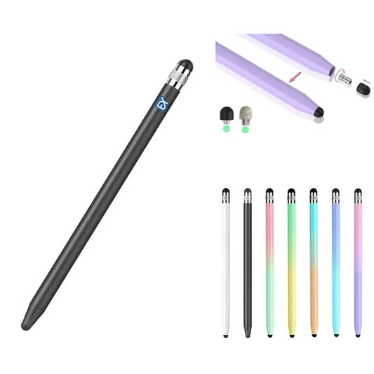 5 4/5" Dual-Tip Stainless Steel Stylus Pen