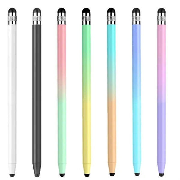 5 4/5" Dual-Tip Stainless Steel Stylus Pen