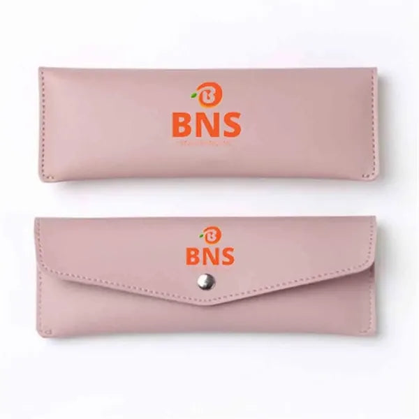 Minimalist Style Leather Pencil Case Gift Pouch