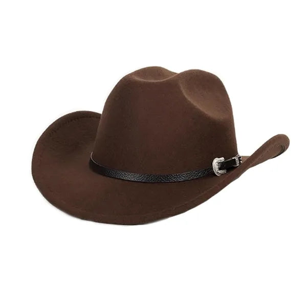 Western Cowboy for Men Women Classic Fedora Hat