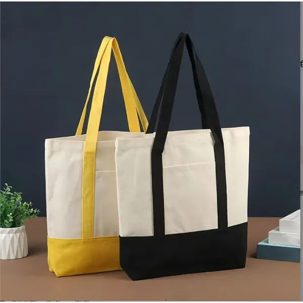 Canvas mini tote bag colorful