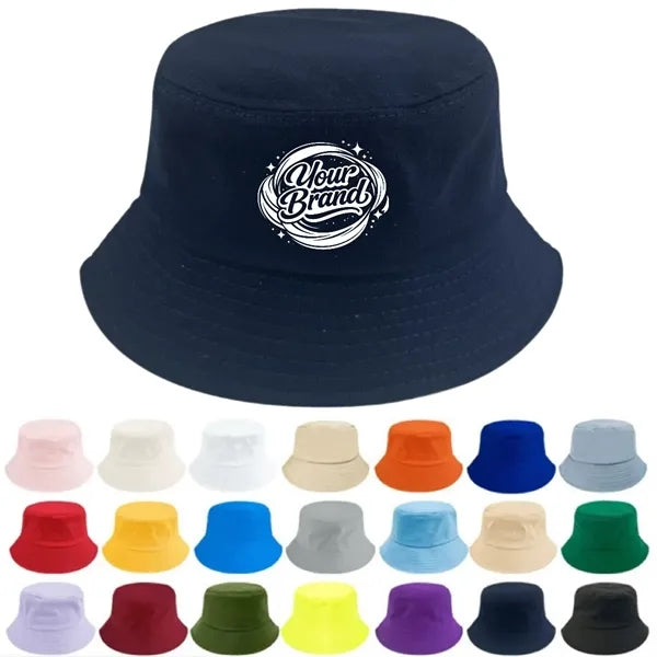 Cotton Unisex Beach Bucket Hats