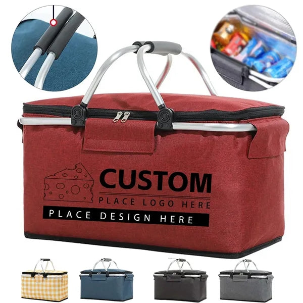 Collapsible Insulated Picnic Basket