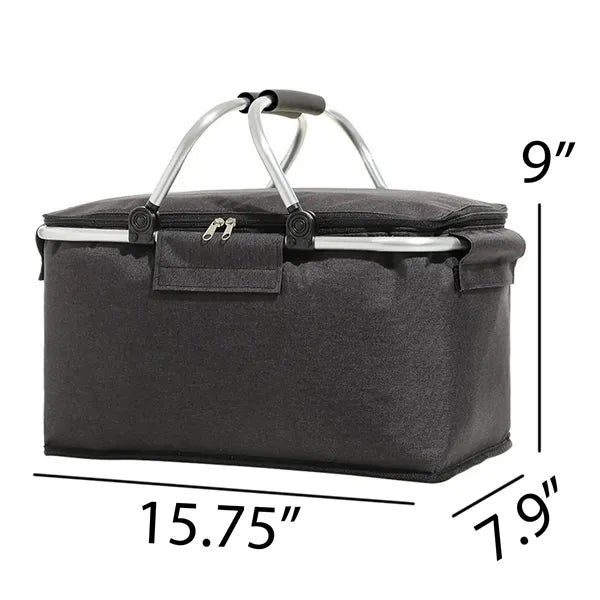 Collapsible Insulated Picnic Basket