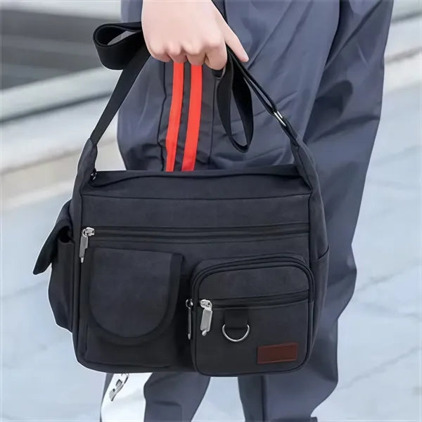 Vintage Canvas Shoulder Messenger Bag