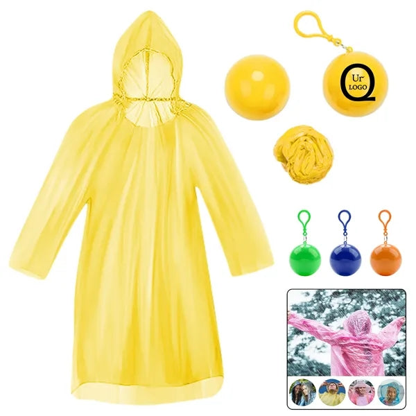 Portable Disposable Emergency Raincoats