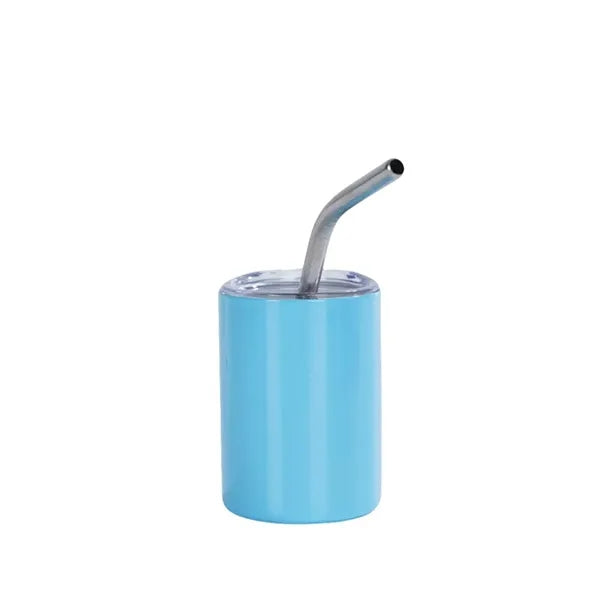 Vacuum Travel Tumbler with Straw - 3 oz
