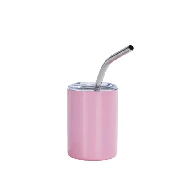 Vacuum Travel Tumbler with Straw - 3 oz