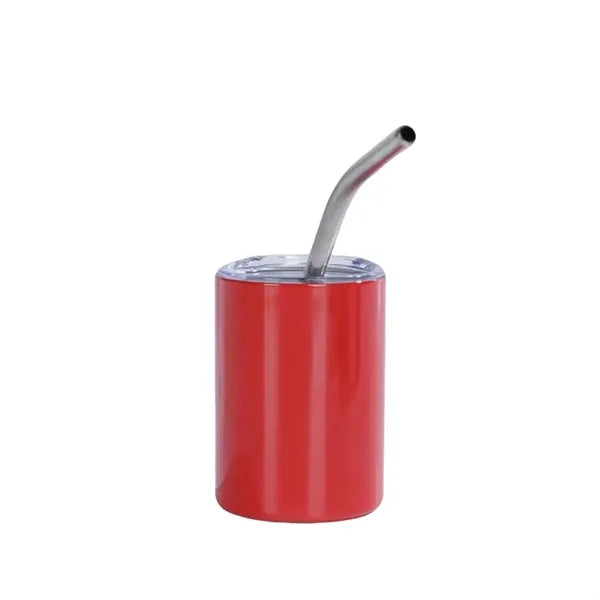 Vacuum Travel Tumbler with Straw - 3 oz