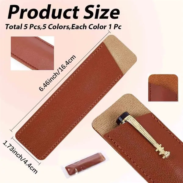 Minimalist and creative PU Pencil Pouch