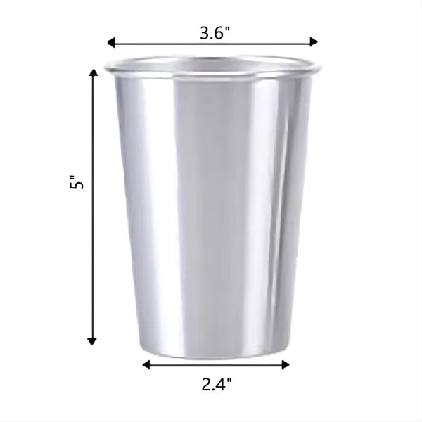 Stainless Steel Pint Glasses