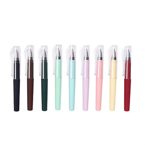 Pastel Click Gel Pen Smooth Writing Office School