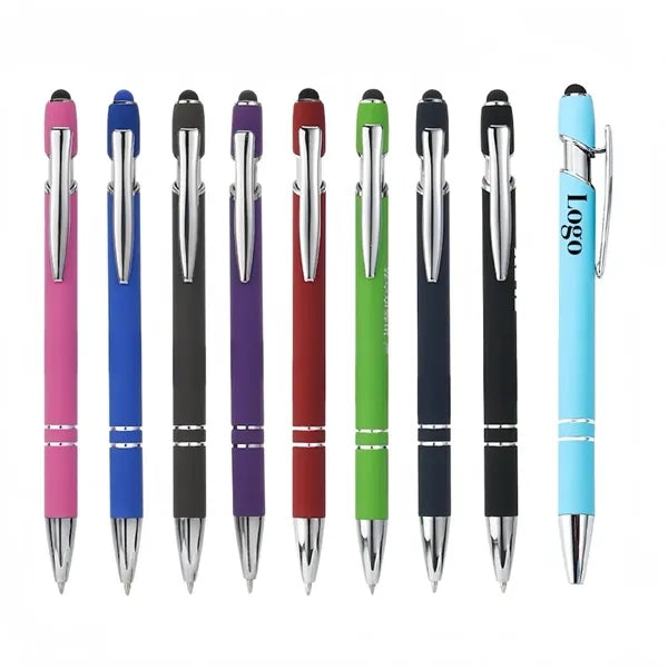 Durable Lightweight Metal 2-in-1 Stylus Pen
