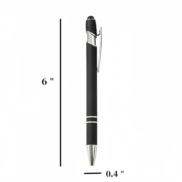 Durable Lightweight Metal 2-in-1 Stylus Pen