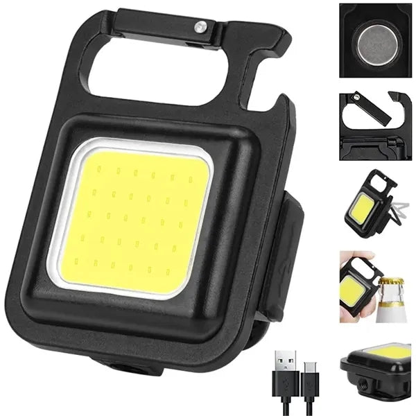 Emergency Rechargeable Keychain Light