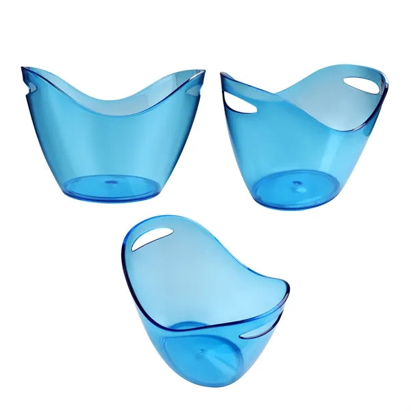 8L Portable Plastic Drink Ice Bucket For Party