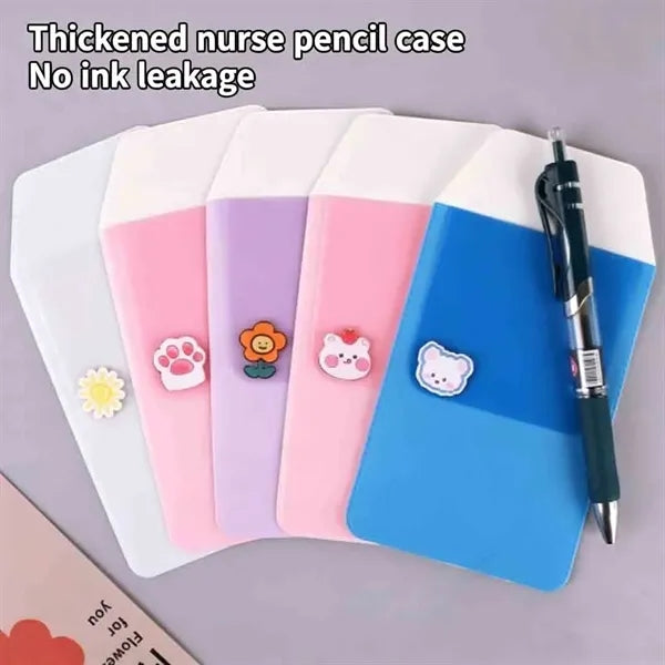 Plastic Waterproof Pocket Clip Pen Sleeve